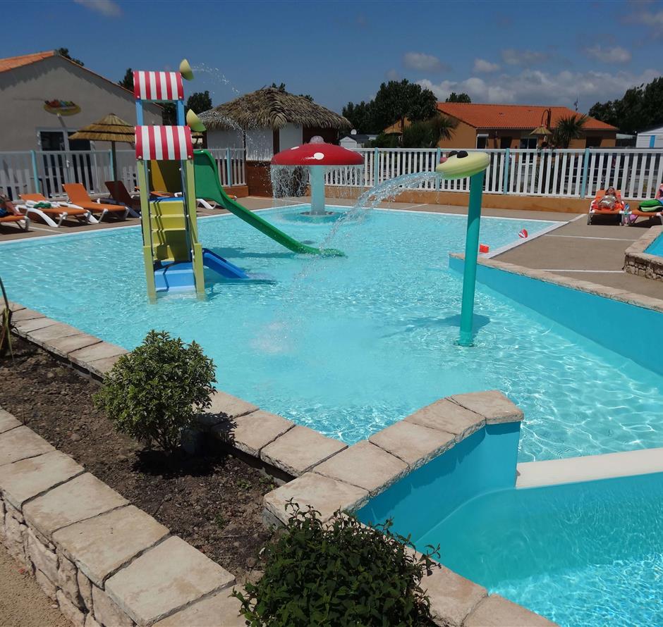 Wasser space 4-Sterne-Campingplatz La Pomme de Pin in Saint Hilaire de Riez Vendée - Camping pomme de pin