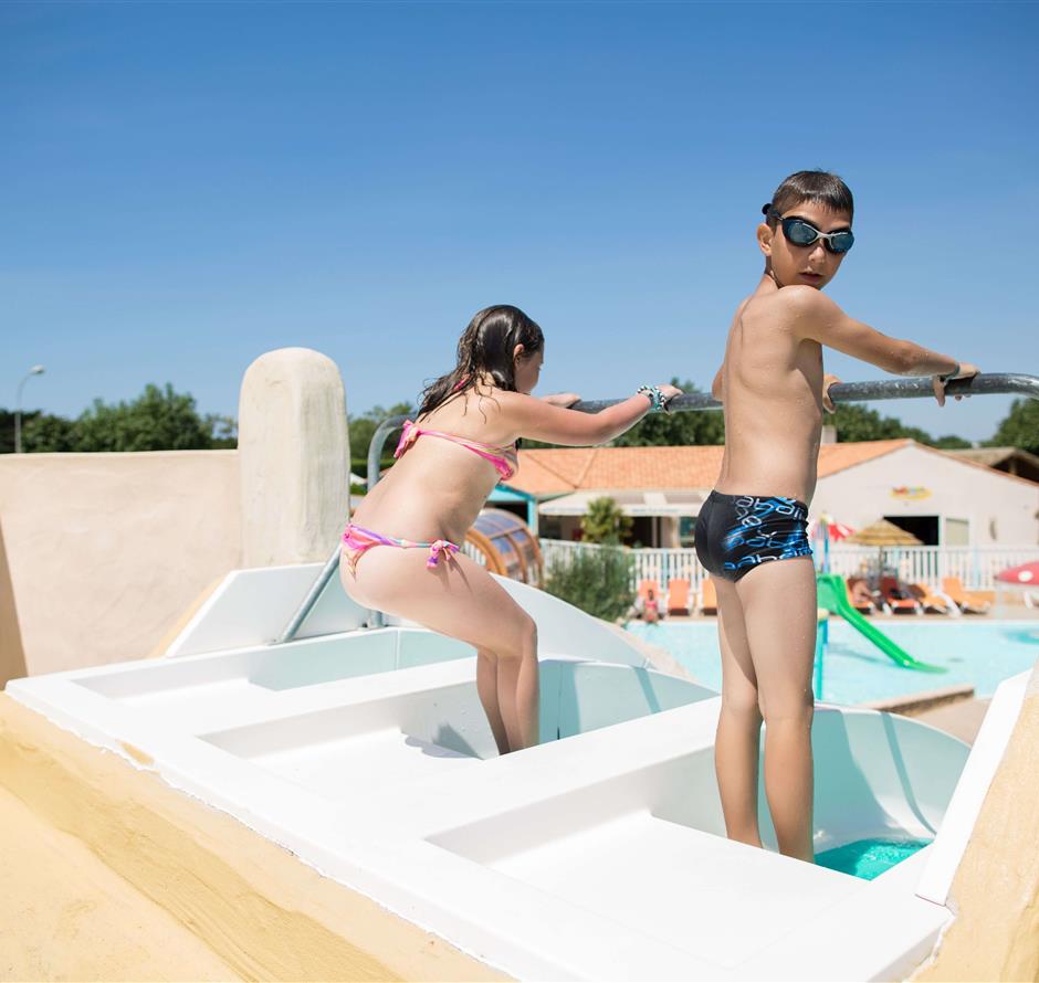 Wasser space 4-Sterne-Campingplatz La Pomme de Pin in Saint Hilaire de Riez Vendée - Camping pomme de pin