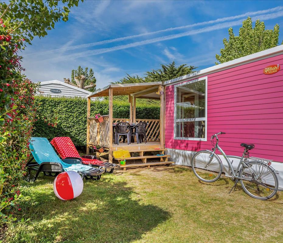 Mobilheim direkter Zugang zum Strand der Vendée - Camping pomme de pin