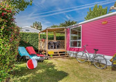 Mobilheim direkter Zugang zum Strand der Vendée - Camping pomme de pin