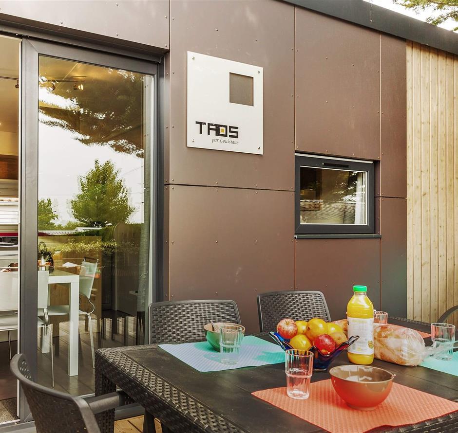 Cottage TAOS 4 personnes 2 bd 2 bth - Pomme de Pin - Camping pomme de pin