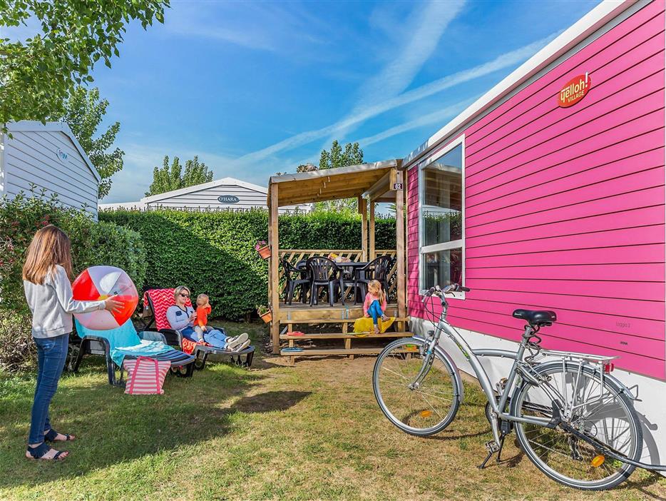 Cottage 5 pers with 2 bd at La Pomme de Pin- beach access in vendée - Camping pomme de pin