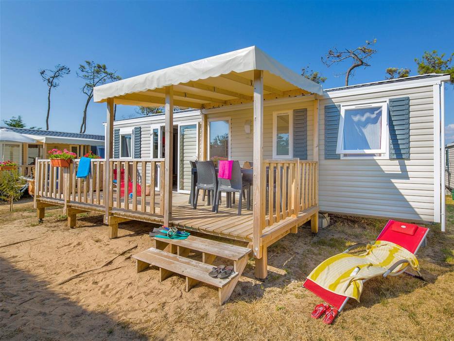 Cottage Luxe 6 people in a 4 star campsite La Pomme de Pin in Saint Hilaire de Riez in Vendée - Camping pomme de pin