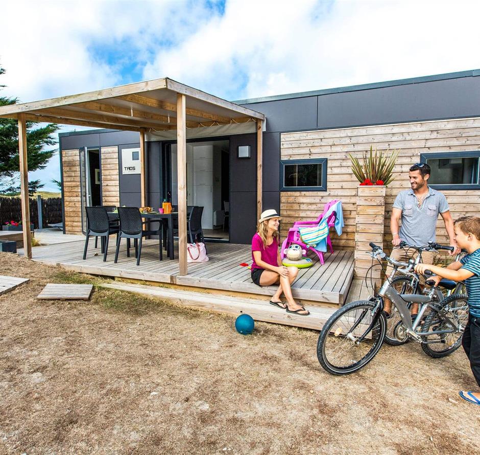 Cottage Luxe 6 people in a 4 star campsite La Pomme de Pin in Saint Hilaire de Riez in Vendée - Camping pomme de pin