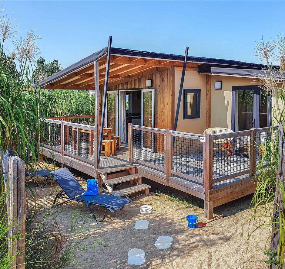 Luxury tente in Vendée with covered swimming pool - Camping pomme de pin