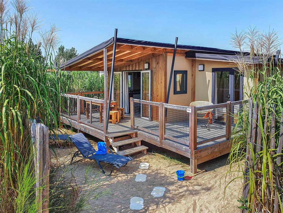 Luxury tente in Vendée with covered swimming pool - Camping pomme de pin
