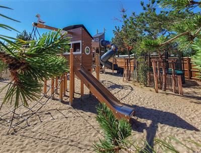 Campingplatz St. Hilaire de Riez mit Spielen für Kinder