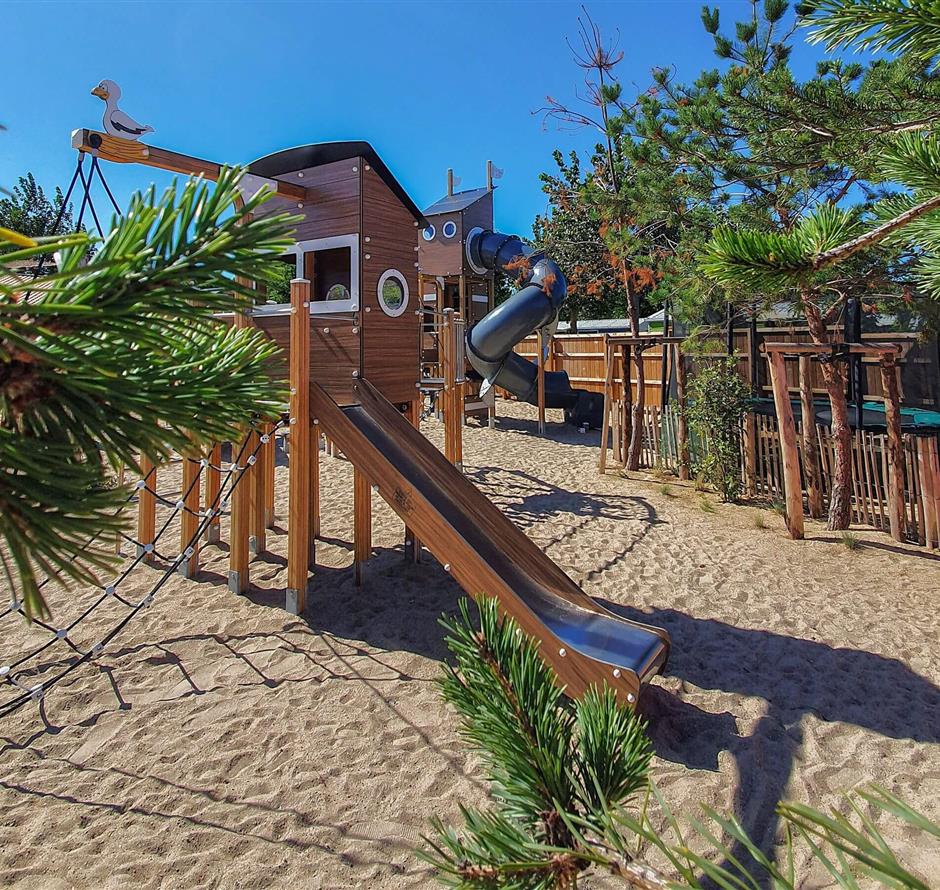 Campingplatz St. Hilaire de Riez mit Spielen für Kinder - Camping pomme de pin