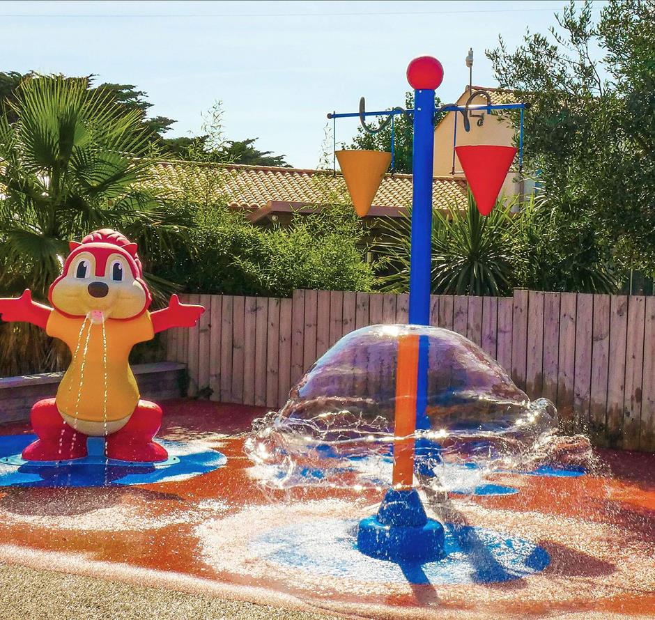 Aquasplash, Wasserspiele für Kinder - Camping pomme de pin
