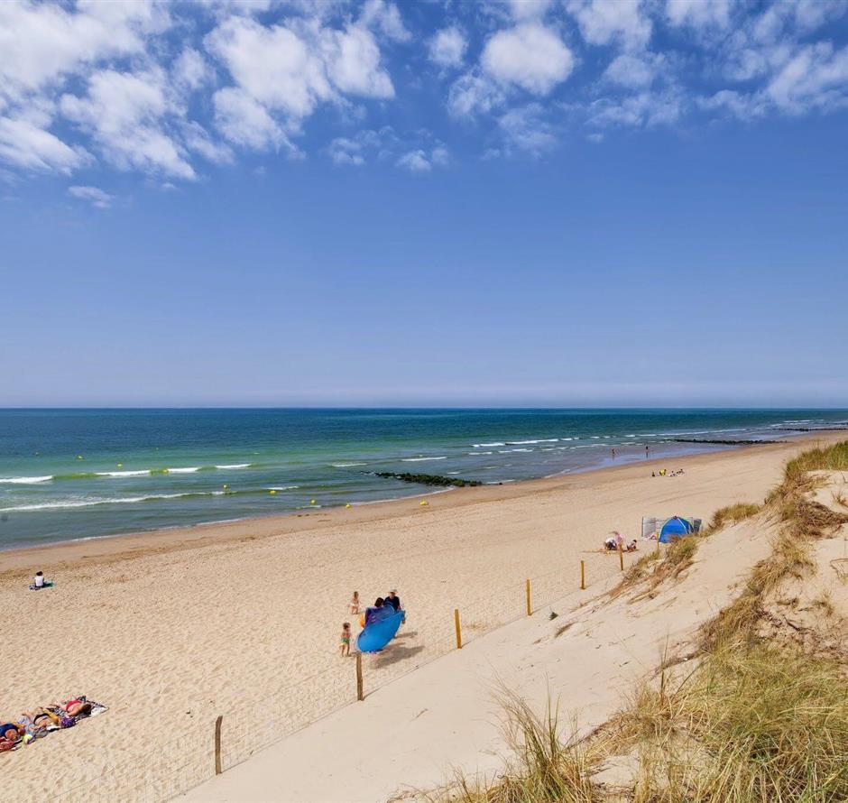 Campingplatz direkter Zugang zum Strand in Vendée - Camping pomme de pin