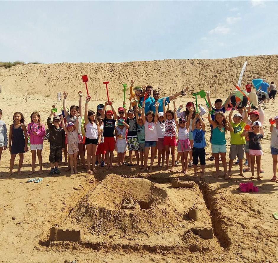 Aktivitäten und Unterhaltung am Strand - Camping pomme de pin