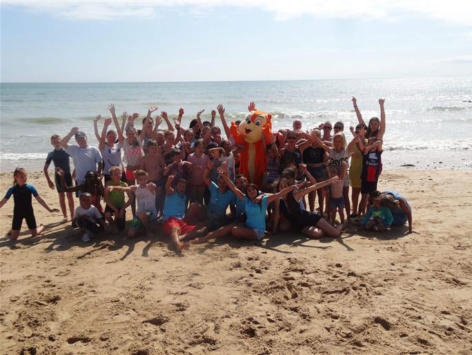 Teen Club am Strand von St. Hilaire de Riez