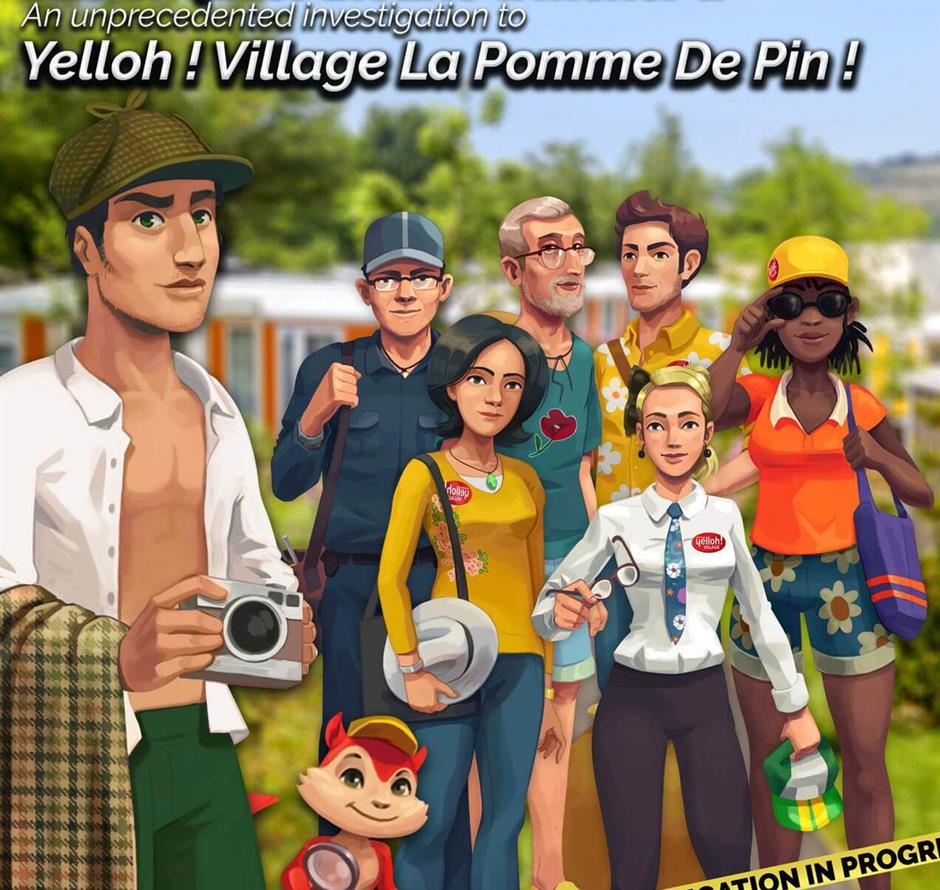 explore game - Camping pomme de pin