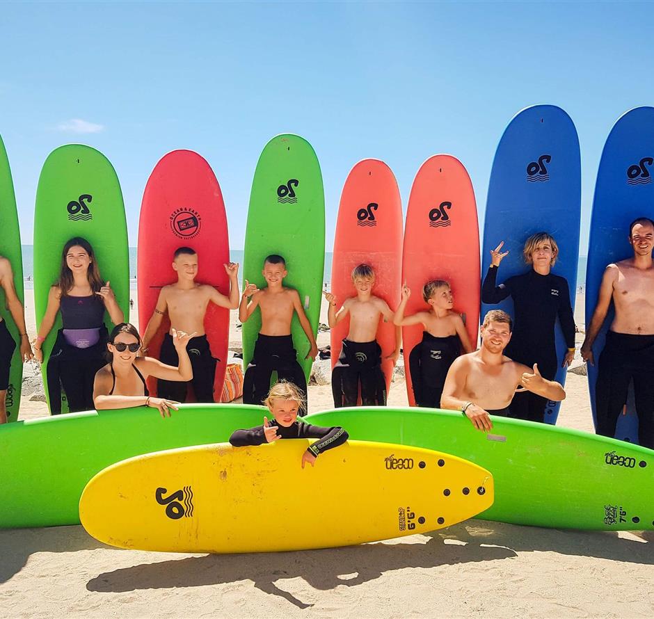 Teen Club auf einem Surf Trip in Saint Hilaire de Riez - Camping pomme de pin