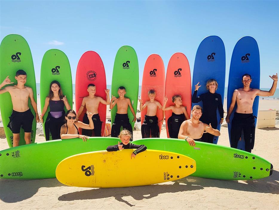 Teen Club auf einem Surf Trip in Saint Hilaire de Riez - Camping pomme de pin
