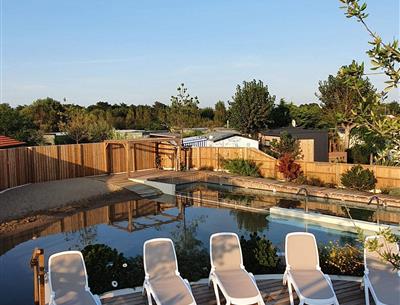 Entspannungsbereich mit Solarium in St. Hilaire de Riez