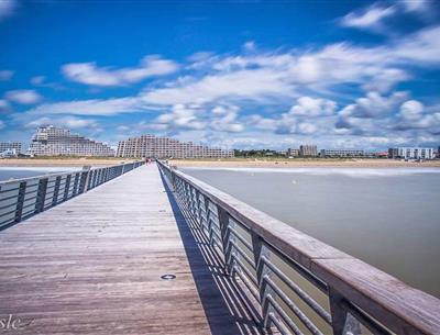 Seaside resort of St Jean de Monts close to the campsite la pomme de pin
