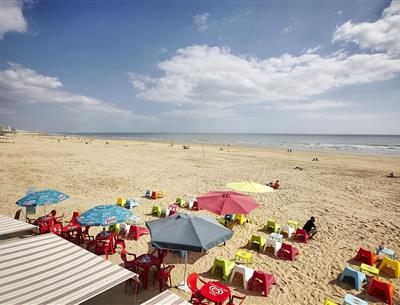 Seaside resort of St Jean de Monts close to the campsite la pomme de pin