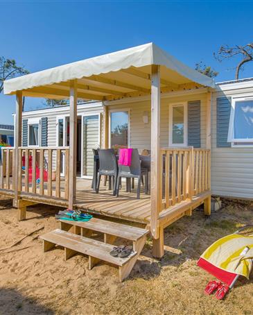 Mobilheim 3 Schlafzimmer St Hilaire Meer - Camping pomme de pin