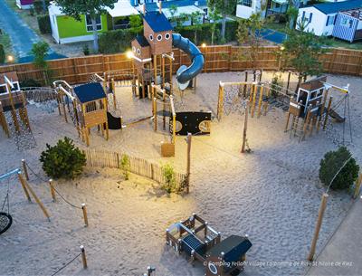 St hilaire de riez campsite with games for children