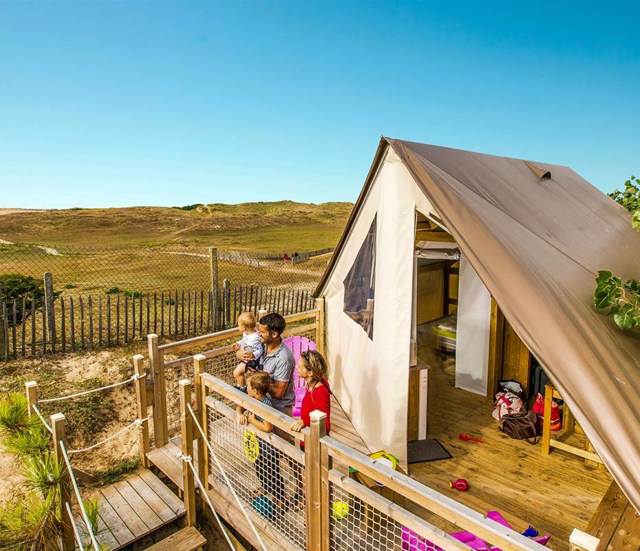 Möbliertes Zelt in Saint Hilaire de Riez - Camping pomme de pin