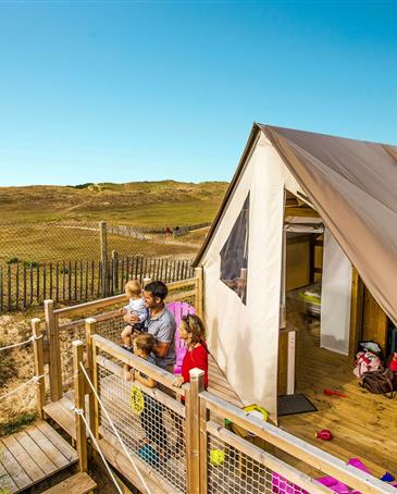 Möbliertes Zelt in Saint Hilaire de Riez - Camping pomme de pin