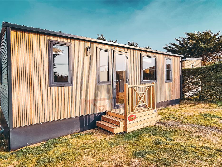 Cottage Terrasse und Spa 6 Personen 3 Schlafzimmer 1 Badezimmer - Camping pomme de pin