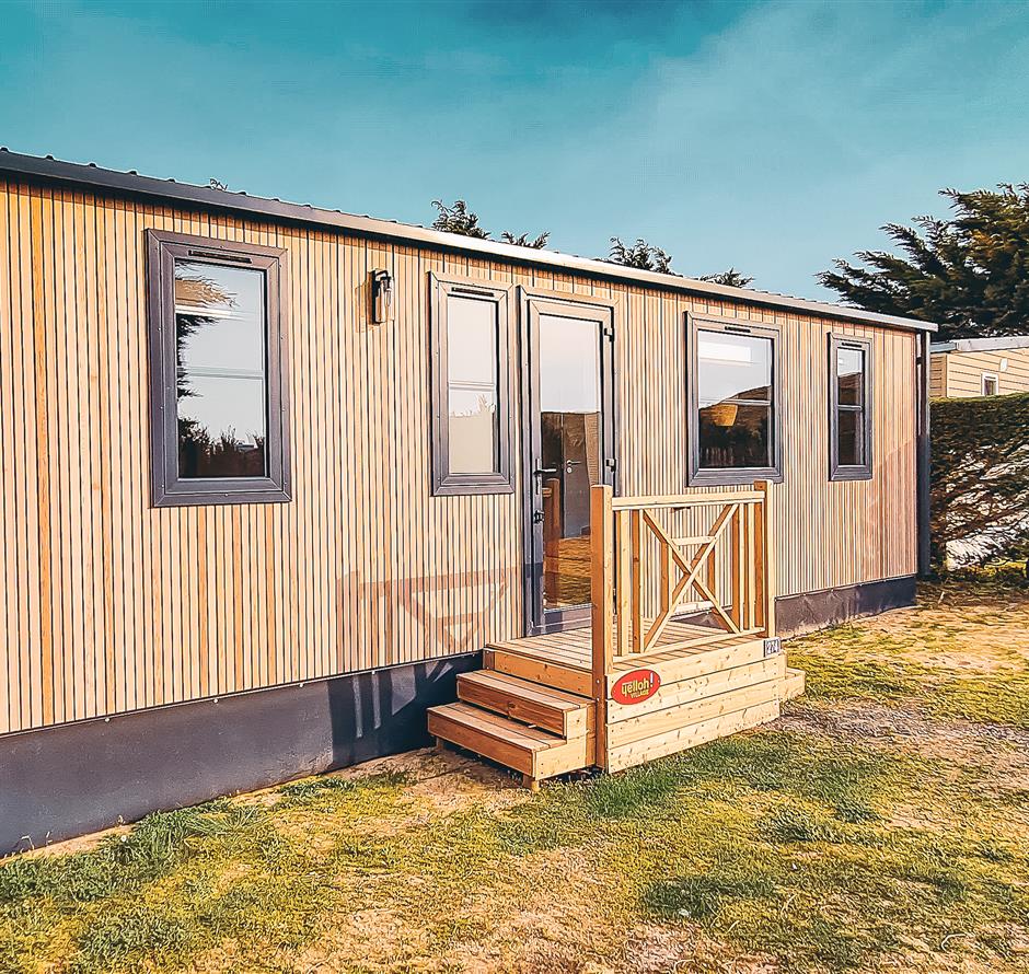 Cottage Terrasse und Spa 6 Personen 3 Schlafzimmer 1 Badezimmer - Camping pomme de pin