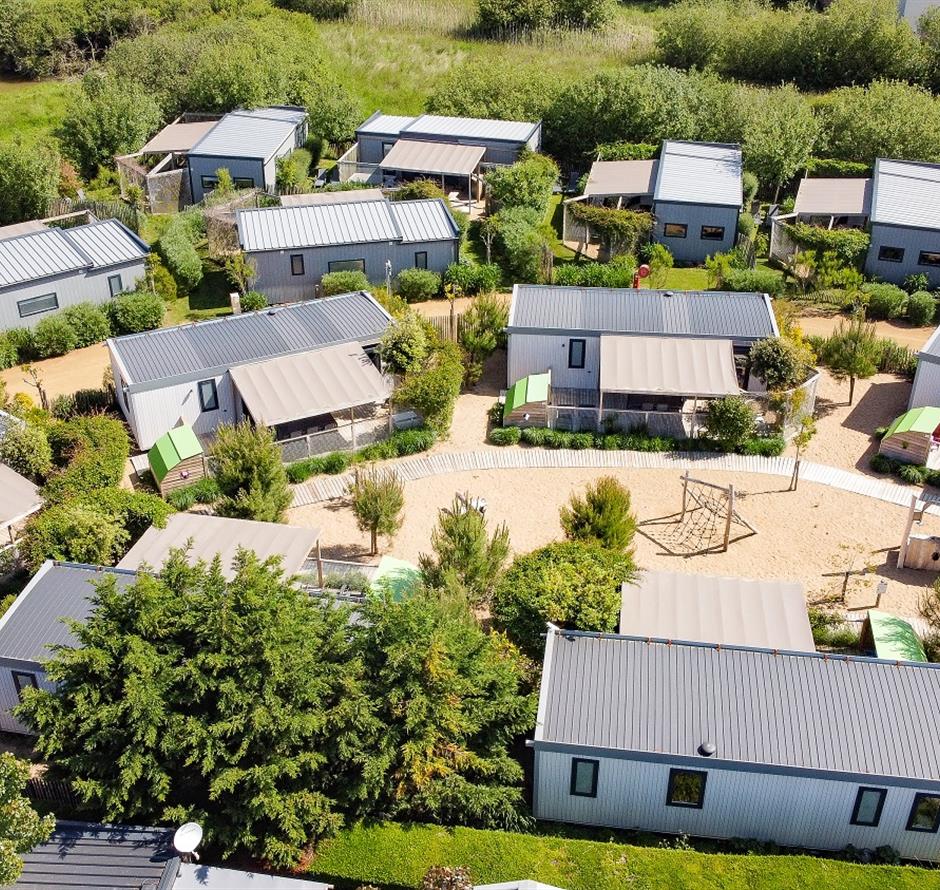 Camping pomme de pin