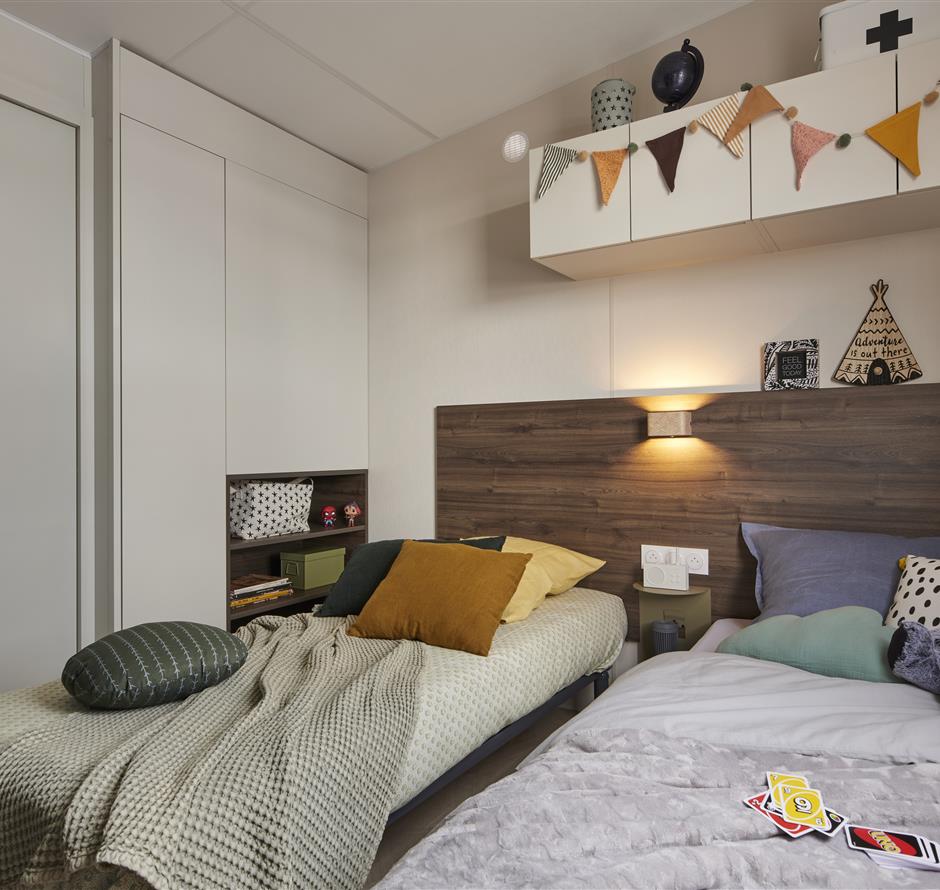 Familienurlaub auf einem 5-Sterne-Campingplatz in der Vendée, luxuriöses Cottage - Camping pomme de pin