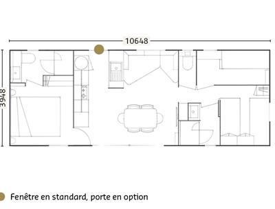 Ferienhaus für 6 Personen, 3 Schlafzimmer, 2 Badezimmer