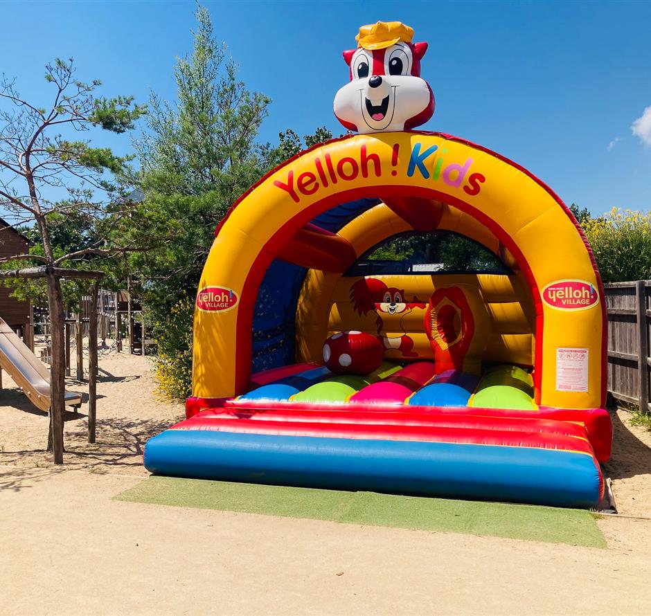 aufblasbare Struktur für Kinder  - Camping pomme de pin